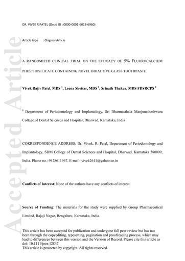 9BioMin v Argenine Clinical Study 2019