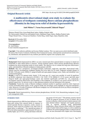 10clinical biomin dentine hypersensitivity